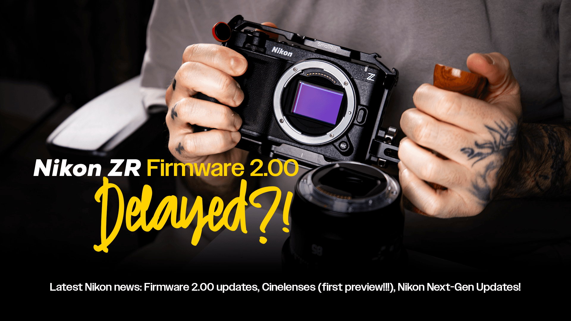 Nikon ZR Firmware 2.0 & NIKKOR Z Cinema 50mm T1.9: Elokuvantekijän pelastus?